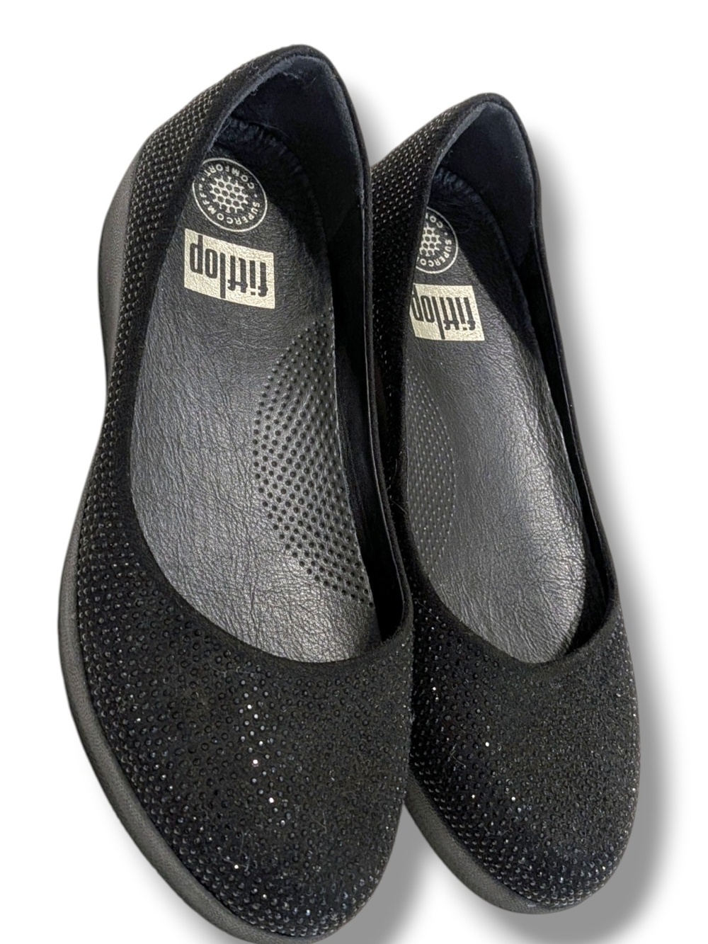 FitFlop FitFlop Crystal Superballerina, Size 7.5